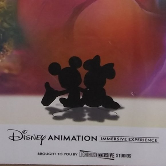 Disney Animation Immersive Experience Poster Print ENCANTO LION KING MOANA NEW - Picture 2 of 5